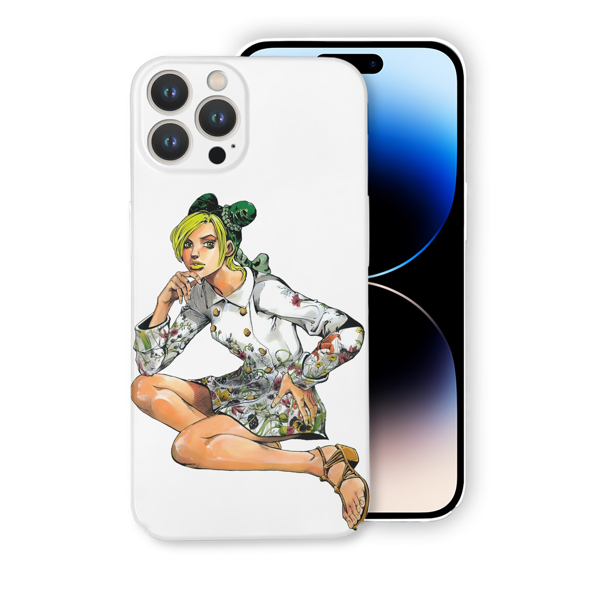 （画像用） "ジョジョの奇妙な冒険 くうじょう ジョリーン JoJo's Bizarre Adventure Jolyne Cujoh " 【iPhone 14シリーズ対応】ハードケース